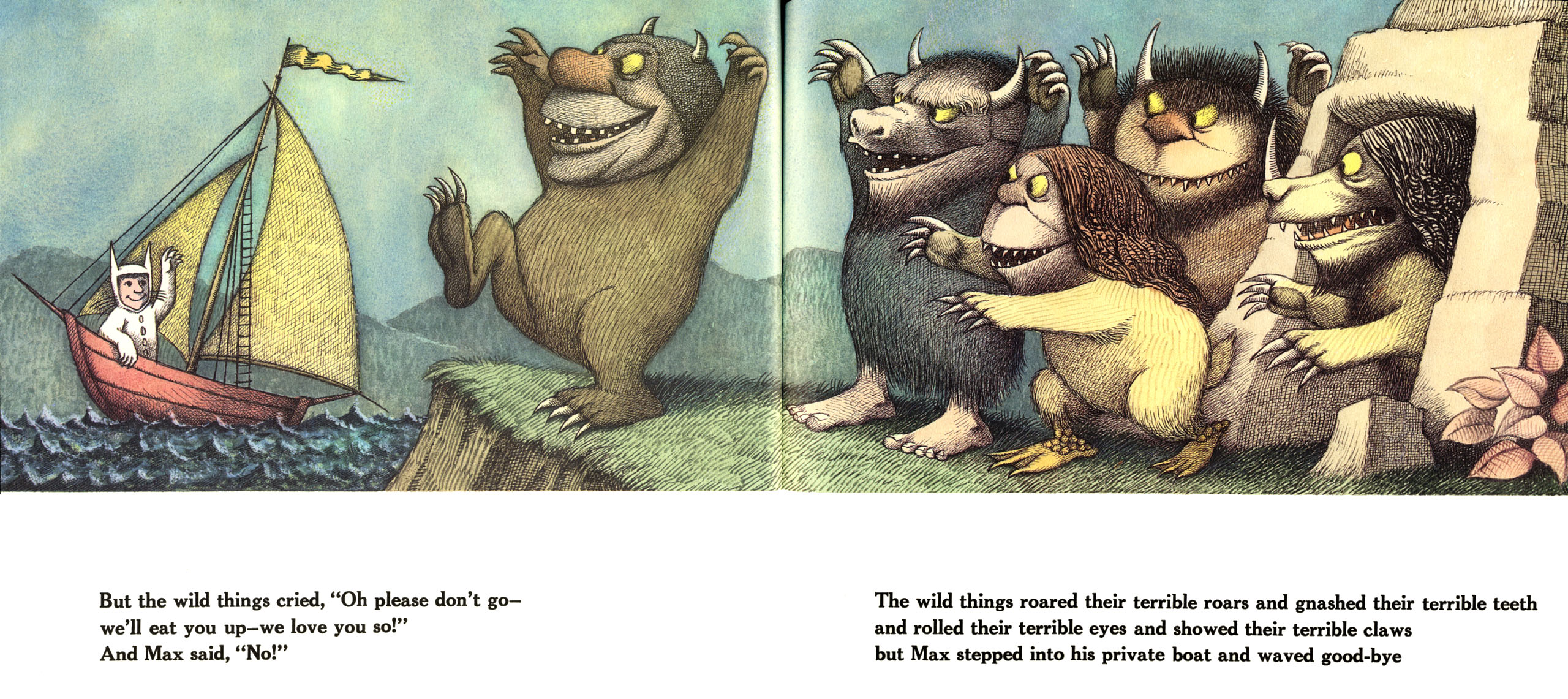 Where The Wild Things Are Book Illustrations