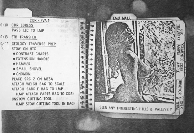 Apollo 12: Pete Conrad's Cuff Checklist, Playmate No. 1