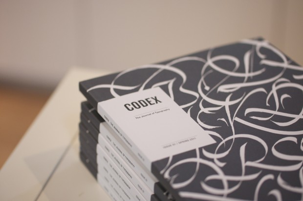 Photograph of Codex first issue's cover design