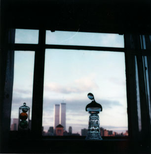 "Bust with Twin Towers", no date, André Kertész