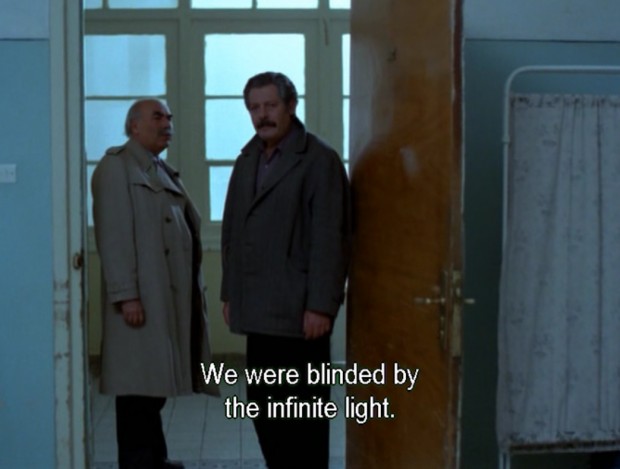 “The Beekeeper” by Theo Angelopoulos, Greece, 1986, screen capture at 56’ 27”