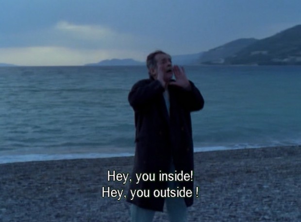 “The Beekeeper” by Theo Angelopoulos, Greece, 1986, screen capture at 1hr 00’ 10”