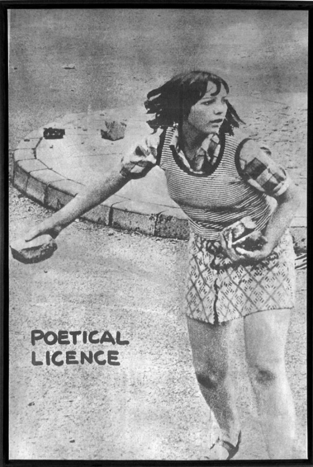 “Poetical Licence” by Sarenco, 1973