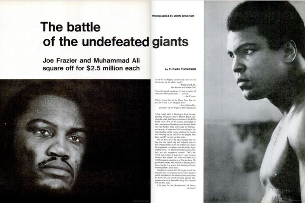 “The battle of the undefeated giants”, LIFE magazine, March 5, 1971, pp. 40-41. Google Books.
