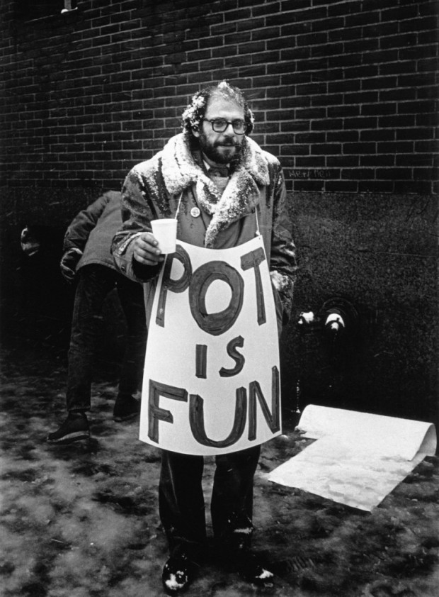 Allen Ginsberg, by Benedict J. Fernandez