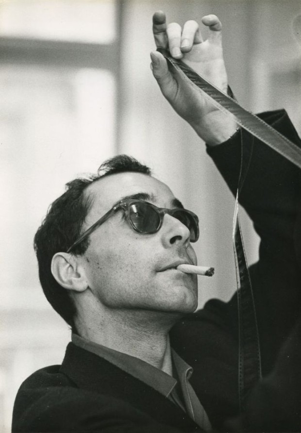 Jean-Luc Godard by Philippe R. Doumic, circa 1960. 